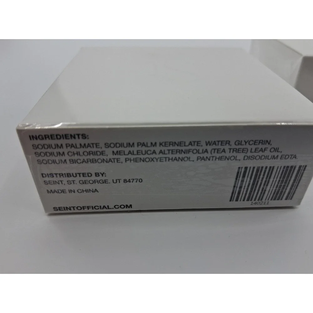SEINT Brush Cleansing Soap Refill 70 g, 2 pack